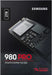 Samsung 980 PRO 2TB  NVMe Internal Solid State Drive - MZ-V8P2T0BW
