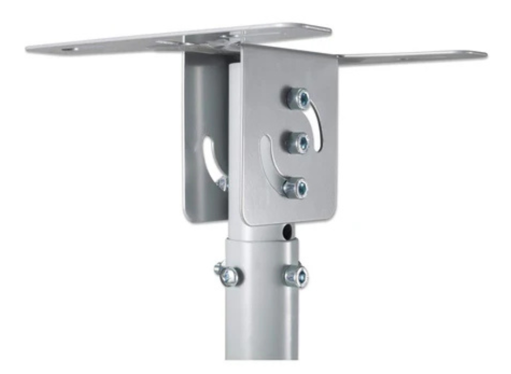 Manhattan 424851 Universal Projector Ceiling Mount For Up To 20kg Projectors - Silver Projector Mount Manhattan