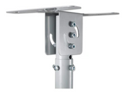 Manhattan 424851 Universal Projector Ceiling Mount For Up To 20kg Projectors - Silver Projector Mount Manhattan