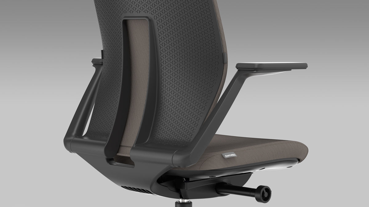 Formetiq B/ZMCN-3S-PUK09 Monza Mesh Task Chair Chair formetiq