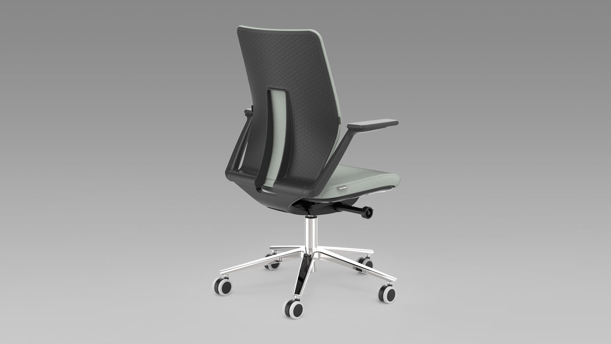 Formetiq B/ZMCN-3S-PUK09 Monza Mesh Task Chair Chair formetiq
