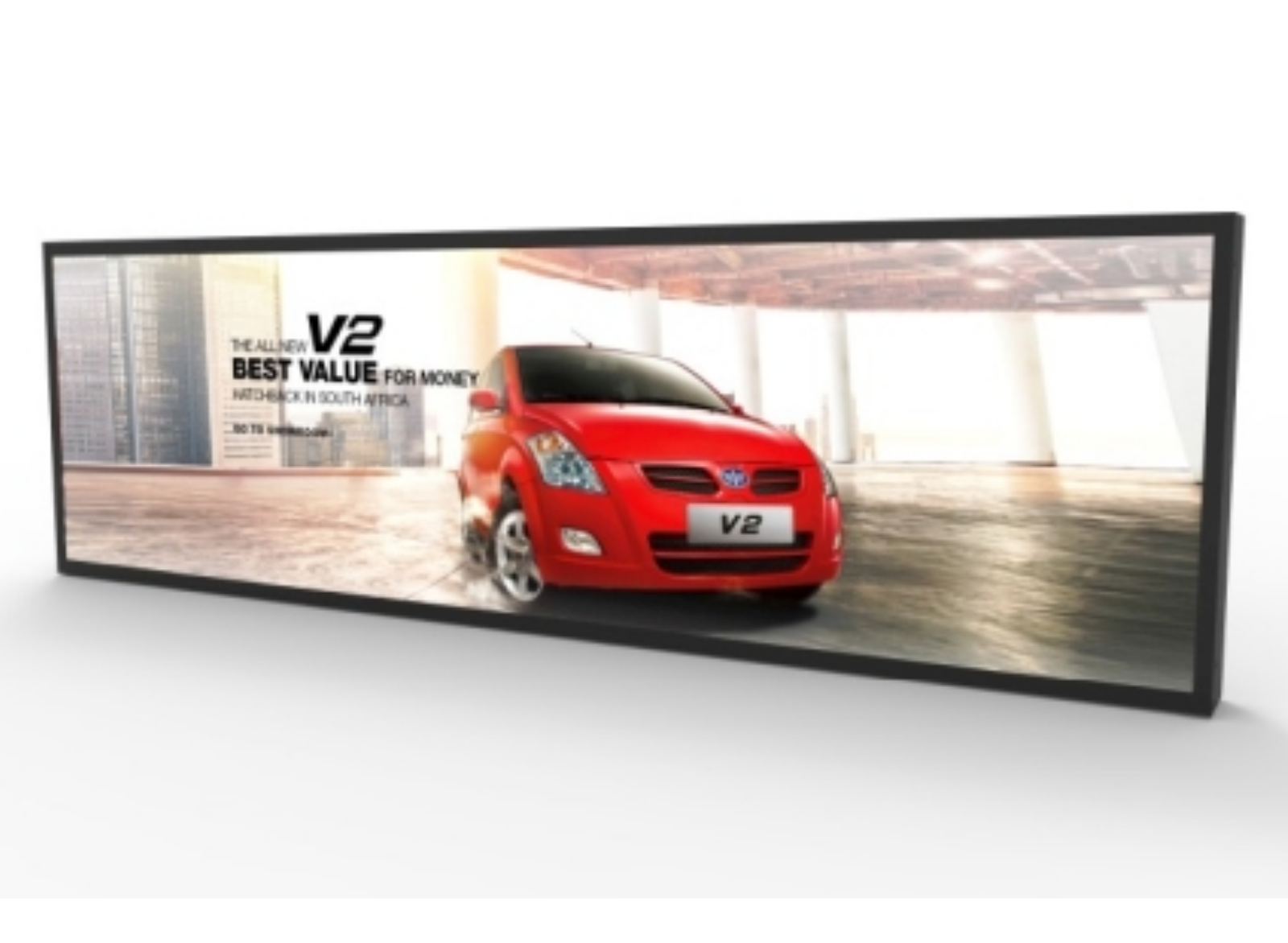 Moove 37" SM37HD8-B Android 14 Stretched Ultra-wide Stretched Bar Display Digital Signage Display ScreenMoove