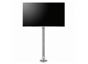 Moove 32" to 65" Digital Signage Floor Mounting Bracket | Chrome Floor Stand Moove AVMounts