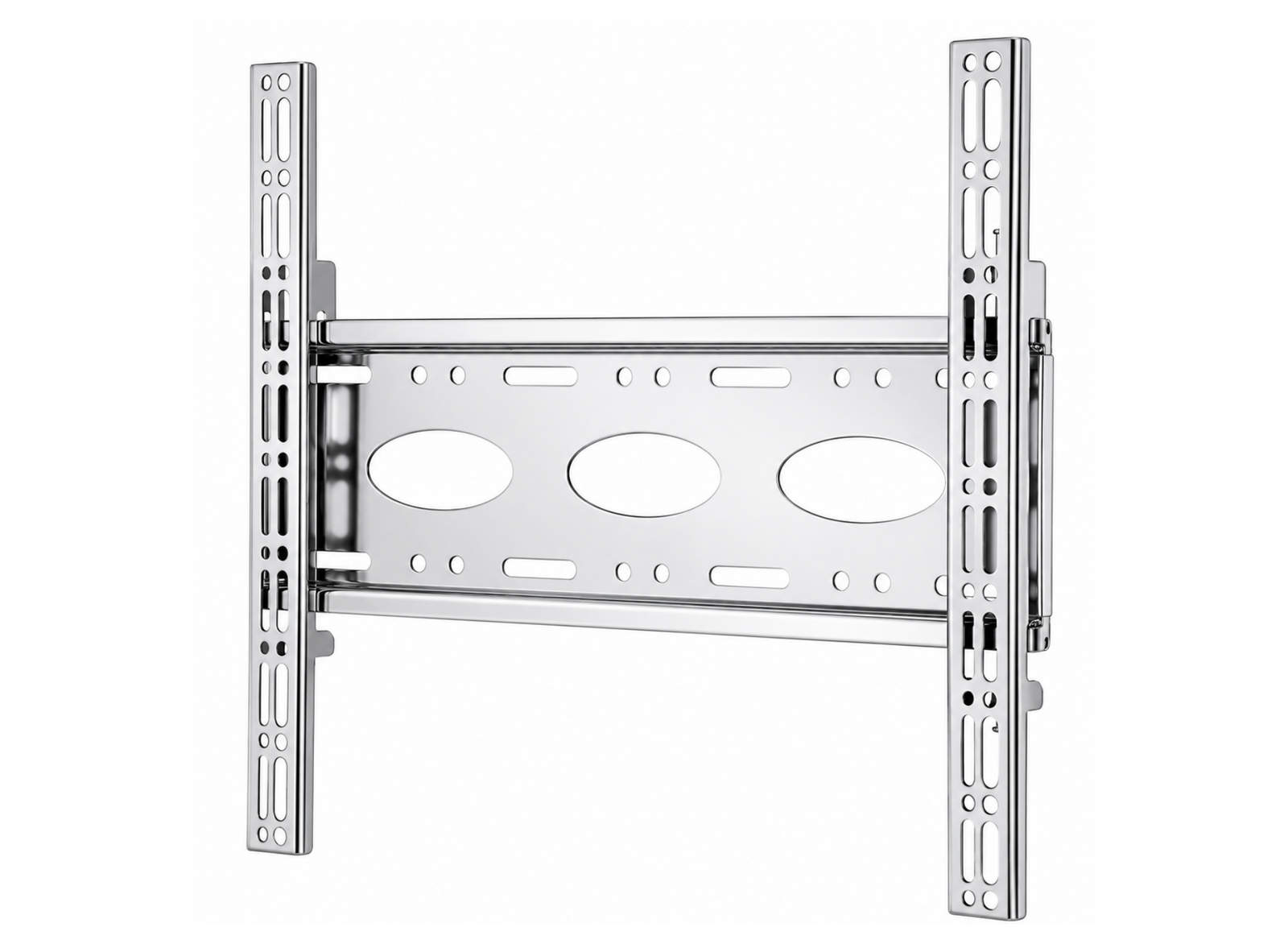 Moove 32" to 65" Digital Signage Floor Mounting Bracket | Chrome Floor Stand Moove AVMounts