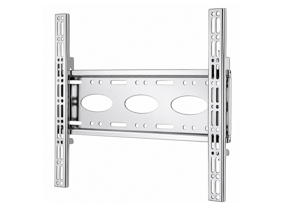 Moove 32" to 65" Digital Signage Floor Mounting Bracket | Chrome