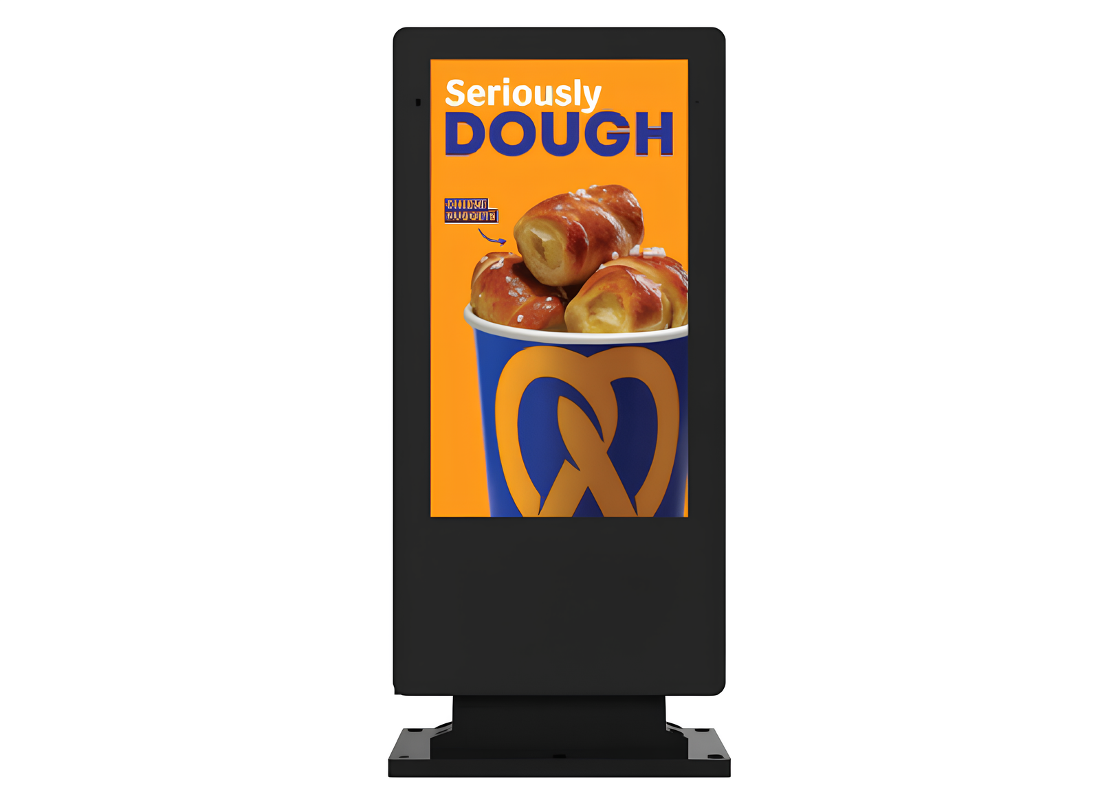 Moove 55" 4K UHD Ultra High Brightness Outdoor Freestanding Digital Poster High Brightness Digital Signage ScreenMoove