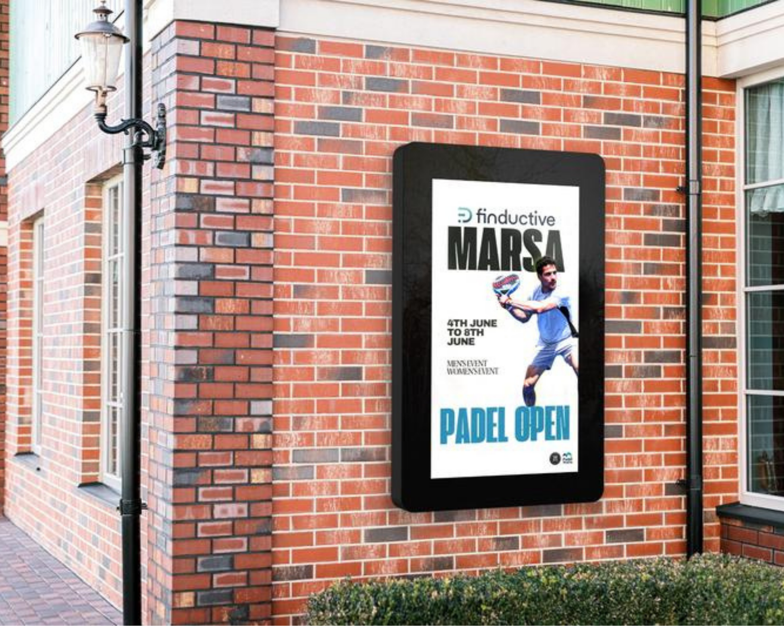 Moove 55" 4K Ultra HD Ultra High Brightness Outdoor Advertising Displays High Brightness Digital Signage ScreenMoove