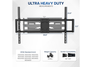 Moove Heavy Duty Full Motion TV Wall Mount For 60" – 120" Screens Wall Mount Bracket Moove AVMounts