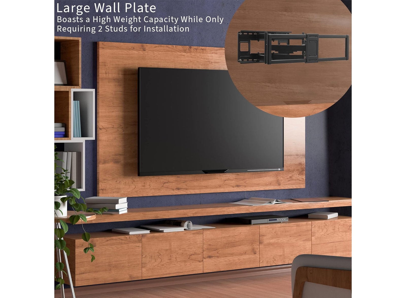 Moove Heavy Duty Full Motion TV Wall Mount For 60" – 120" Screens Wall Mount Bracket Moove AVMounts
