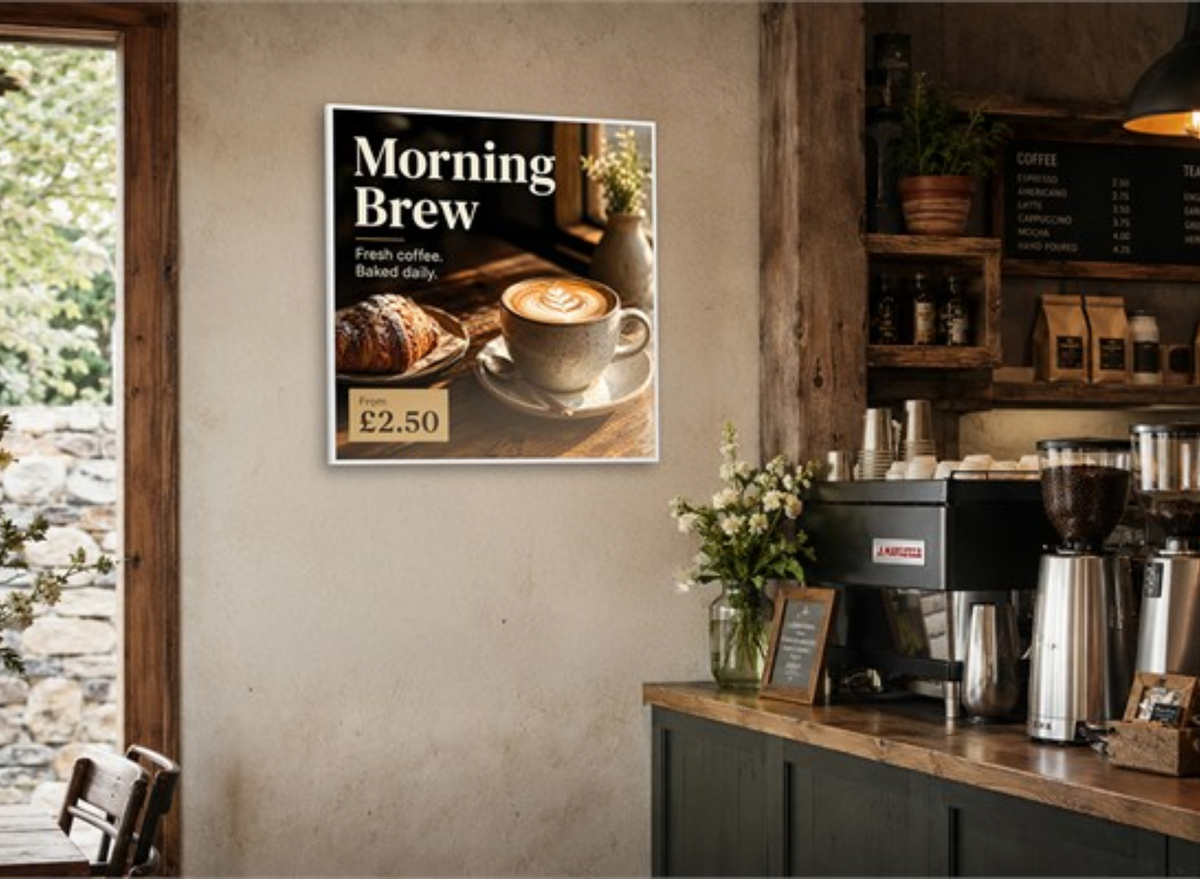Moove MV33HD10 33" Full HD Square Professional Advertising Display Advertising Display ScreenMoove