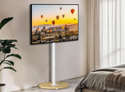 Moove Mobile TV Stand for 40-75” TVs - No Floor Mount Needed Mount Stand ScreenMoove