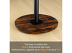 Moove Mobile TV Stand for 40-75” TVs - No Floor Mount Needed Mount Stand ScreenMoove