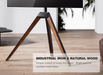 Moove Pro Tripod Digital Signage Stand for 37"-65" Displays Tripod Digital Signage Stand ScreenMoove