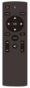 Moove Remote Controller for HV55D & HV43D Displays