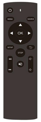 Moove Remote Controller for HV55D & HV43D Displays Remote Control ScreenMoove