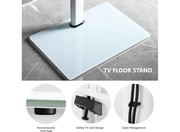 Moove Swivel TV Floor Stand for 32-60" TVs - No Floor Mount Needed Floor Stand ScreenMoove