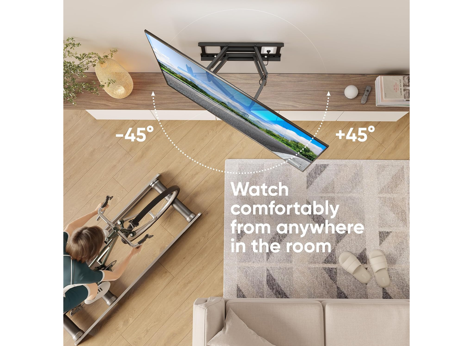 Moove Tilt and Swivel TV Wall Bracket For 42" - 120" Screens Wall Mount Bracket ScreenMoove