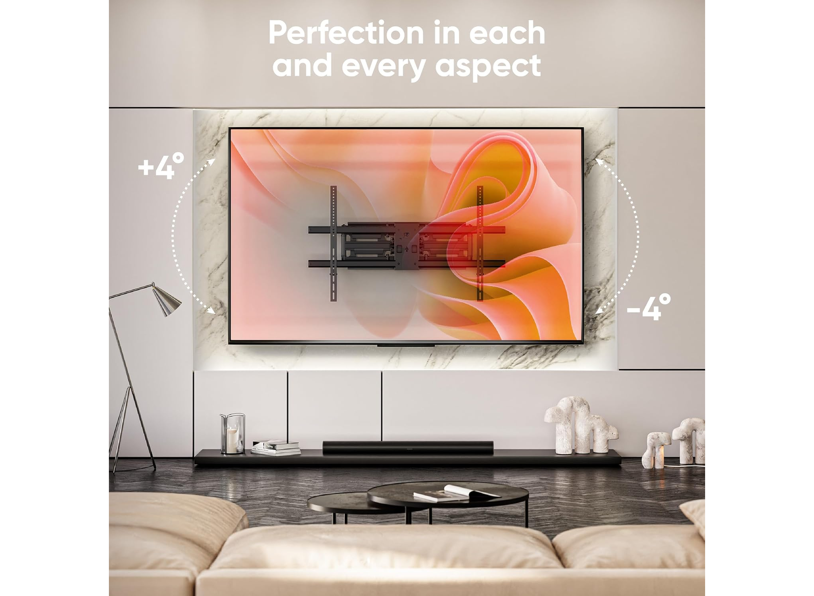 Moove Tilt and Swivel TV Wall Bracket For 42" - 120" Screens Wall Mount Bracket Moove AVMounts
