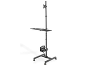 Moove Workstation Cart with Monitor Mount Up to 32” Screen | CPU/PC Holder Multimedia Carts & Stands Moove AVMounts