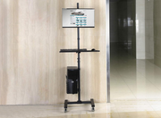 Moove Workstation Cart with Monitor Mount Up to 32” Screen | CPU/PC Holder Multimedia Carts & Stands Moove AVMounts