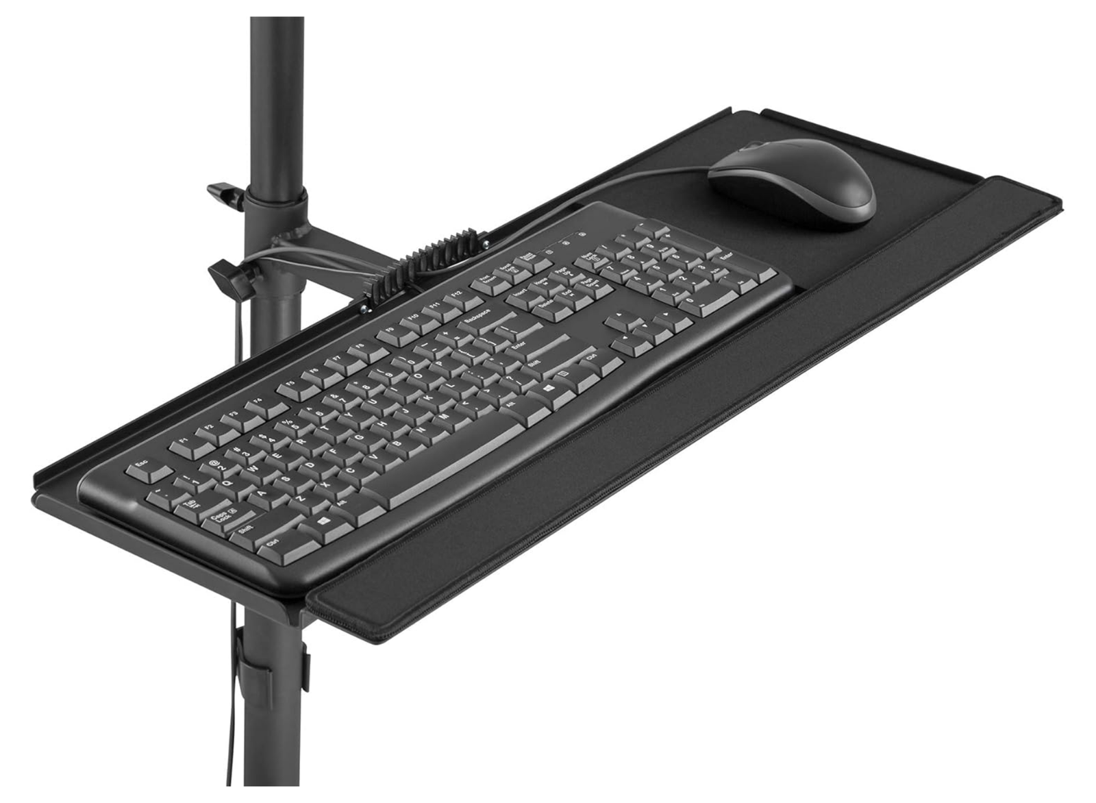 Moove Workstation Cart with Monitor Mount Up to 32” Screen | CPU/PC Holder Multimedia Carts & Stands Moove AVMounts