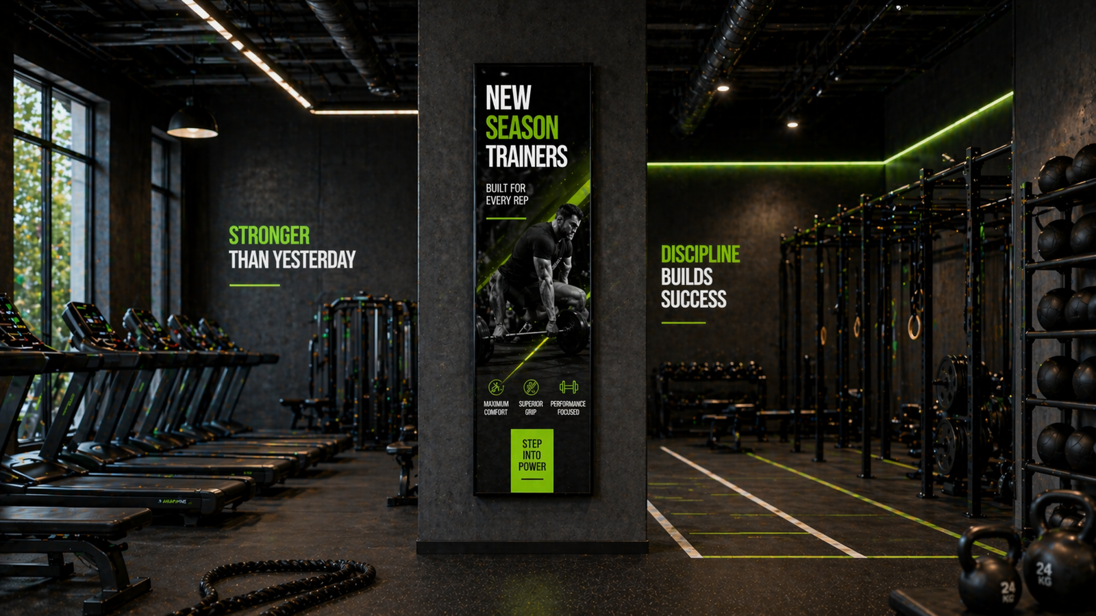 Moove 76" SM76UHD10 Android 14 Stretched Ultra-wide Stretched Bar Display Digital Signage Display ScreenMoove