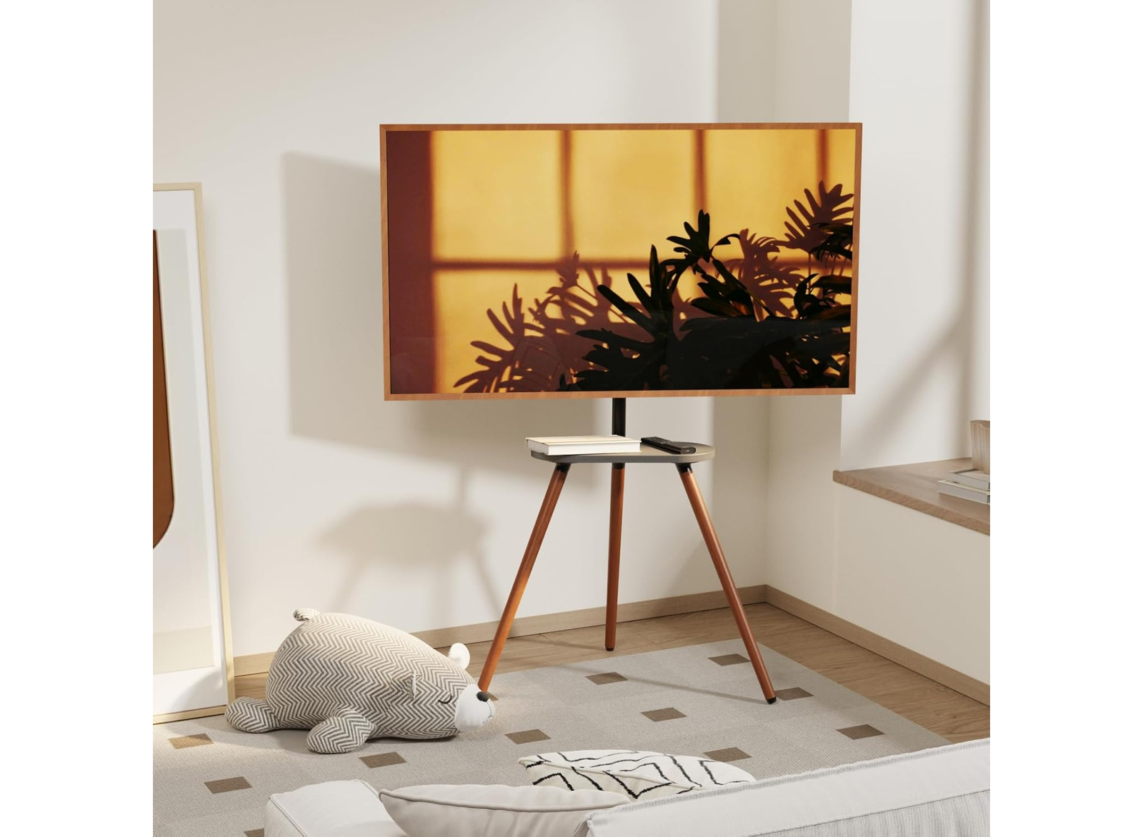 Moove Pro Tripod Digital Signage Stand for 43"-65" Displays Floor Stand Moove AVMounts Black