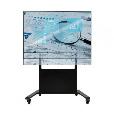 B-Tech 55" - 86" Motorised Height Adjustable Flat Screen Trolley | BT8568/B Motorised Trolley B-Tech
