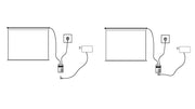 Multibrackets 12V Trigger Kit for Motorized Projection Screens – White | 7350022733770 Projector Accessories Multibrackets