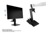 Multibrackets All-In-One Adjustable Monitor Stand with CPU Holder for 15"–30" Monitors | 7340234811618