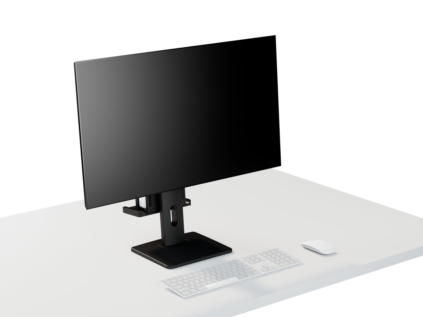 Multibrackets All-In-One Adjustable Monitor Stand with CPU Holder for 15"–30" Monitors | 7340234811618