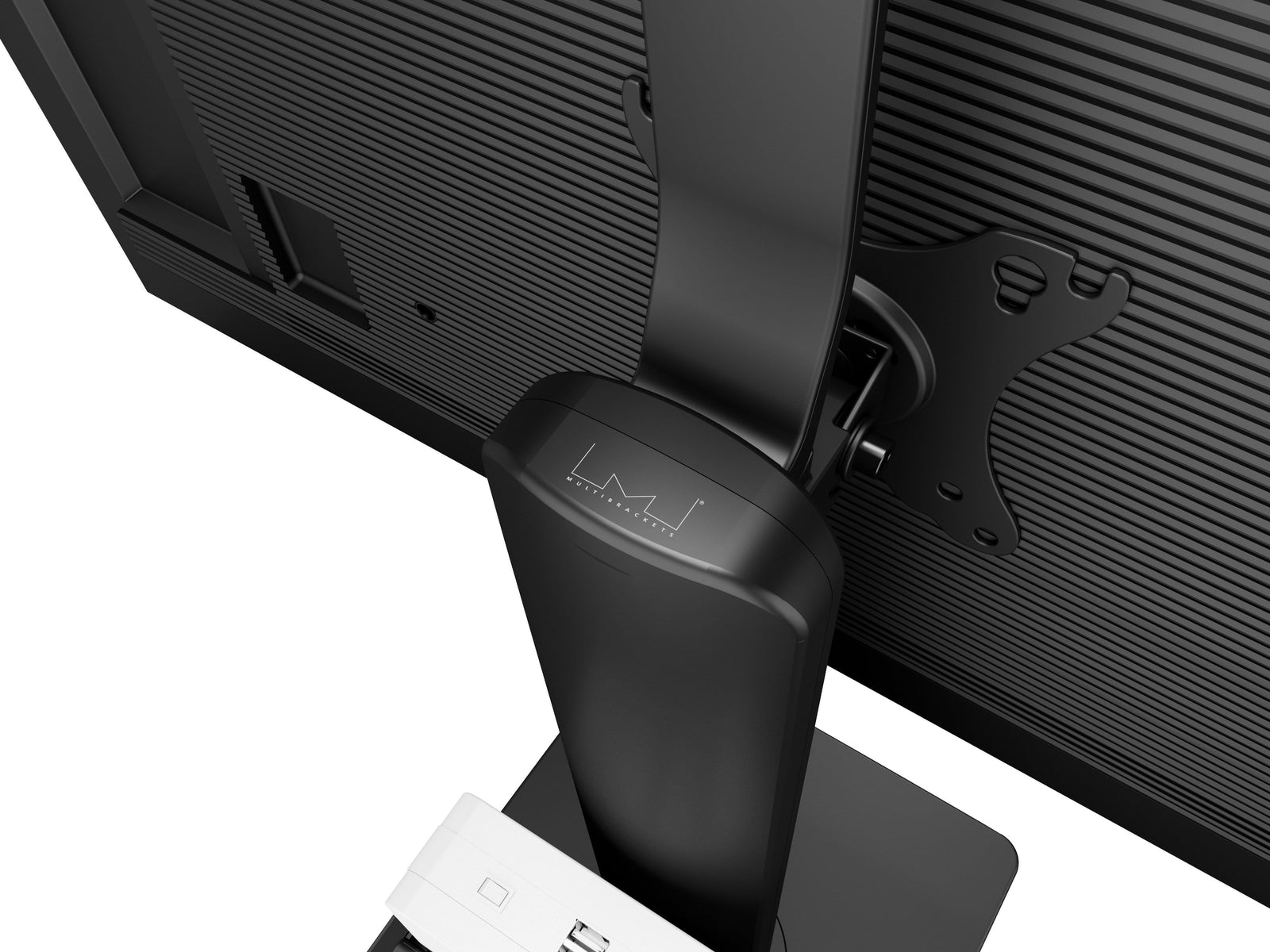 Multibrackets All-In-One Adjustable Monitor Stand with CPU Holder for 15"–30" Monitors | 7340234811618