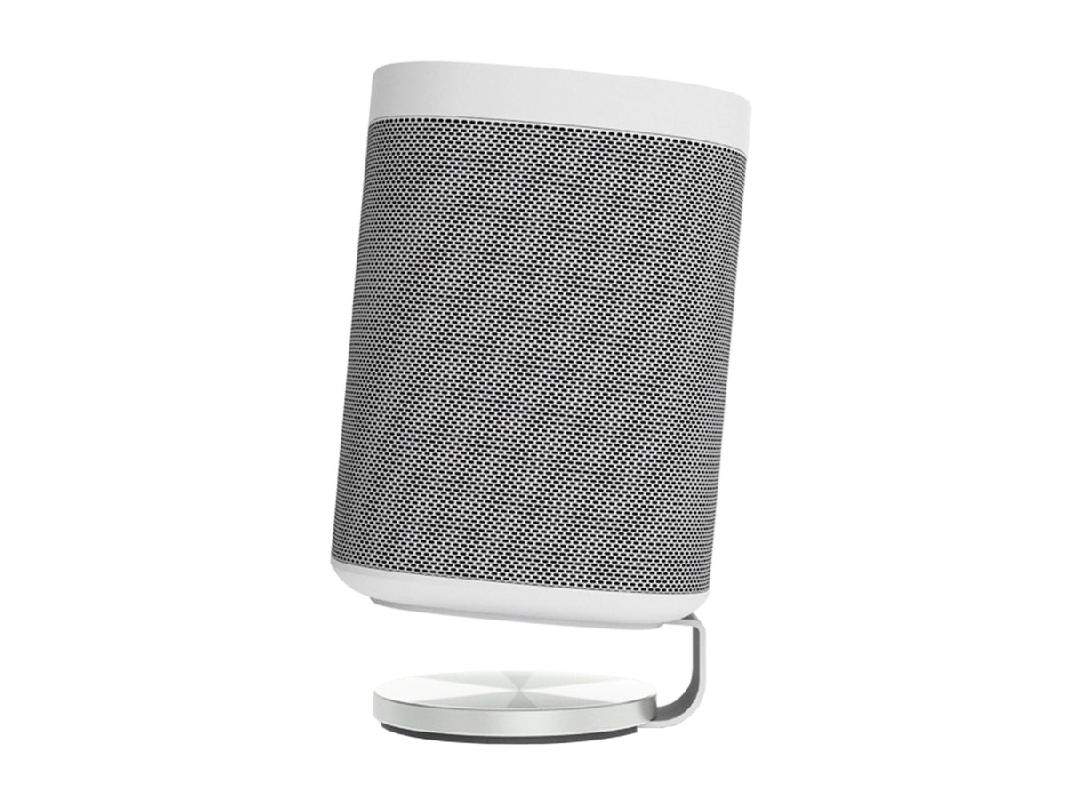 Multibrackets Desk Stand for Sonos One, One SL & Play:1 – White | 7350105211775 Speaker Mount Multibrackets