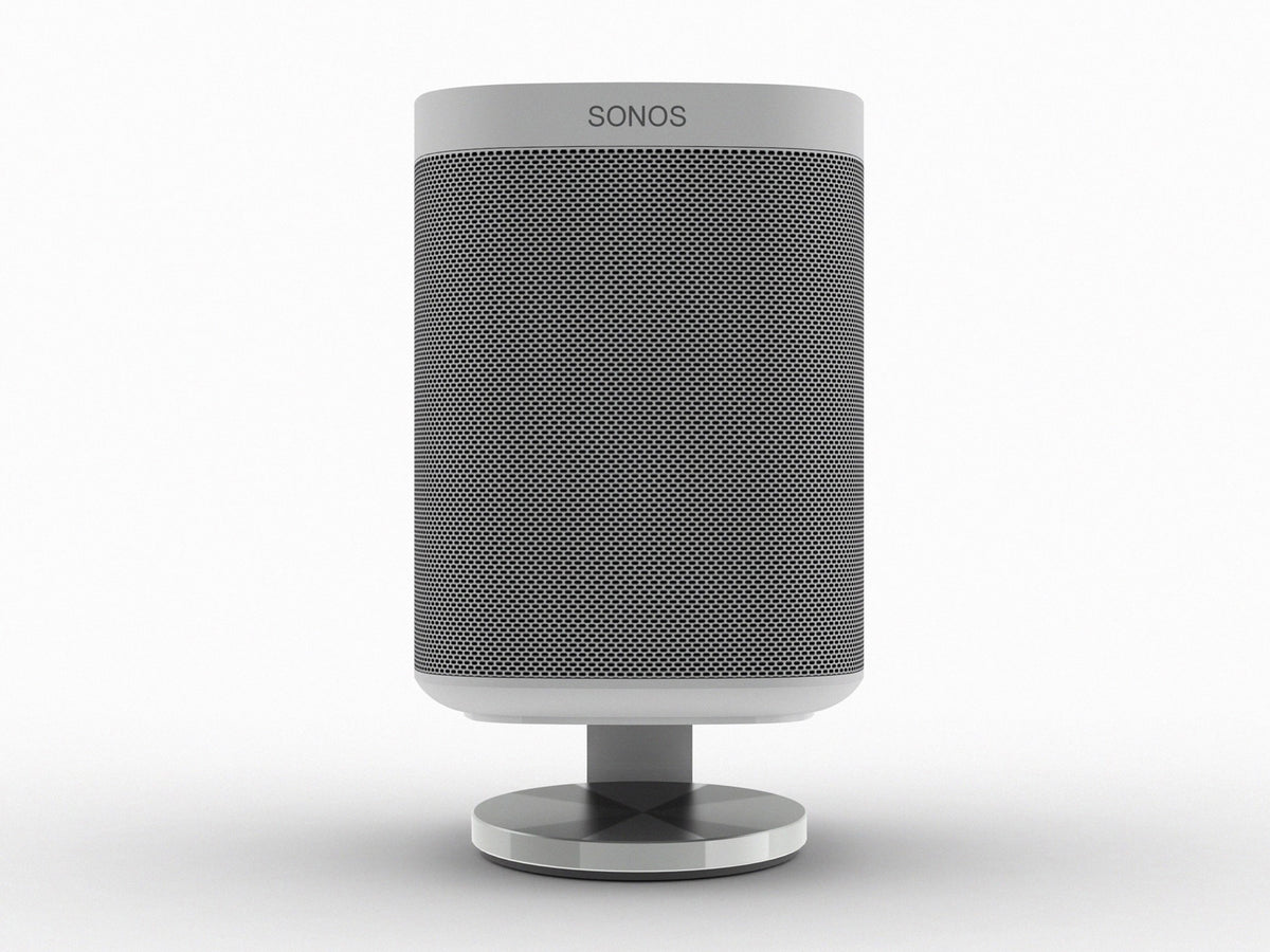 Multibrackets Desk Stand for Sonos One, One SL & Play:1 – White | 7350105211775 Speaker Mount Multibrackets