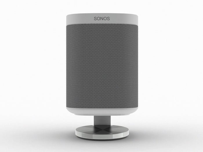 Multibrackets Desk Stand for Sonos One, One SL & Play:1 – White | 7350105211775 Speaker Mount Multibrackets