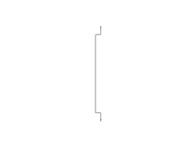 Multibrackets Flexible Fixed-VESA Support for Secure Pro Series Rail Installations | 7350105219030 Mount Accessories Multibrackets