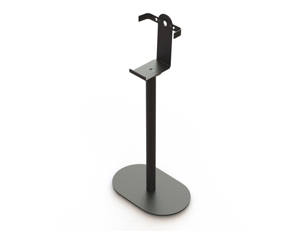 Multibrackets Floor Stand for Sonos FIVE Gen 2 & Gen 3 – Black | 7350105211720 Speaker Mount Multibrackets
