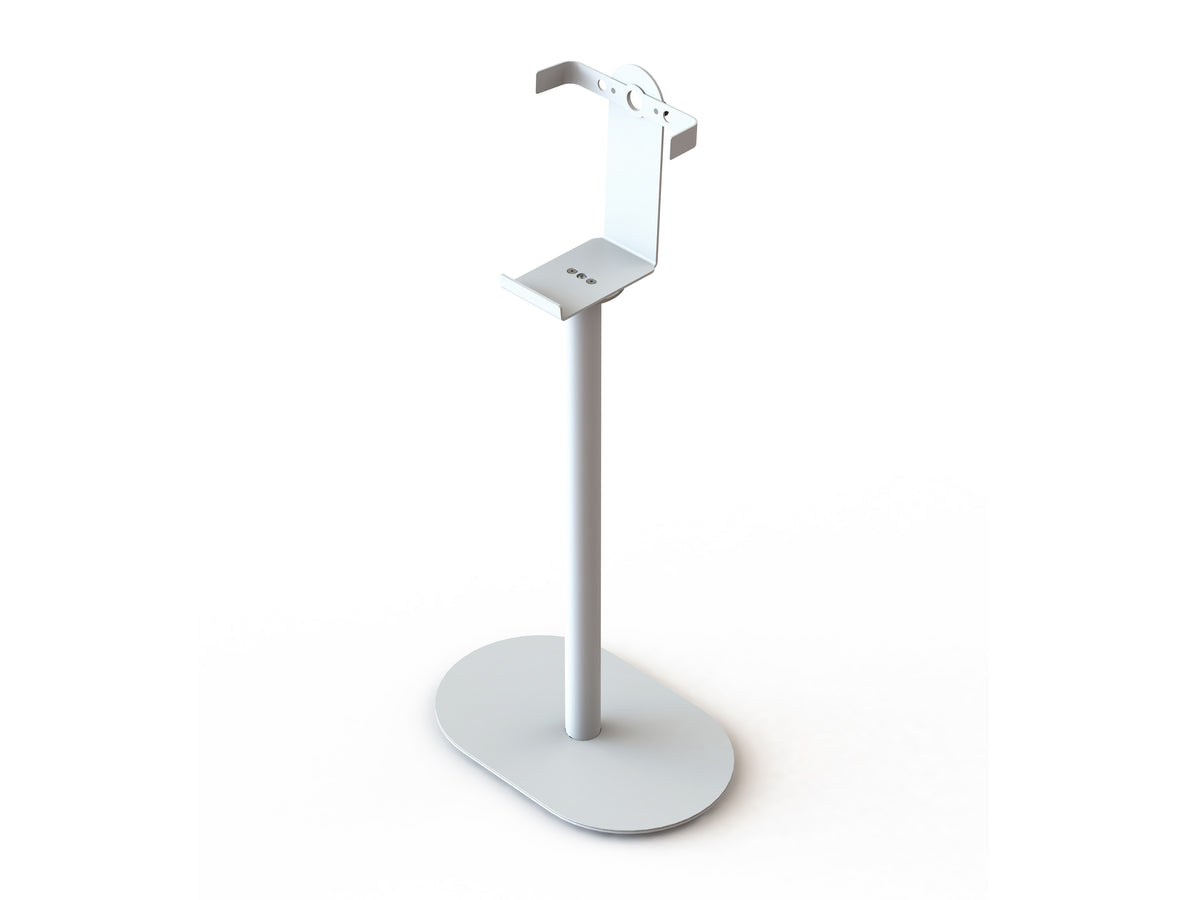 Multibrackets Floor Stand for Sonos FIVE Gen 2 & Gen 3 – White | 7350105211737 Speaker Mount Multibrackets