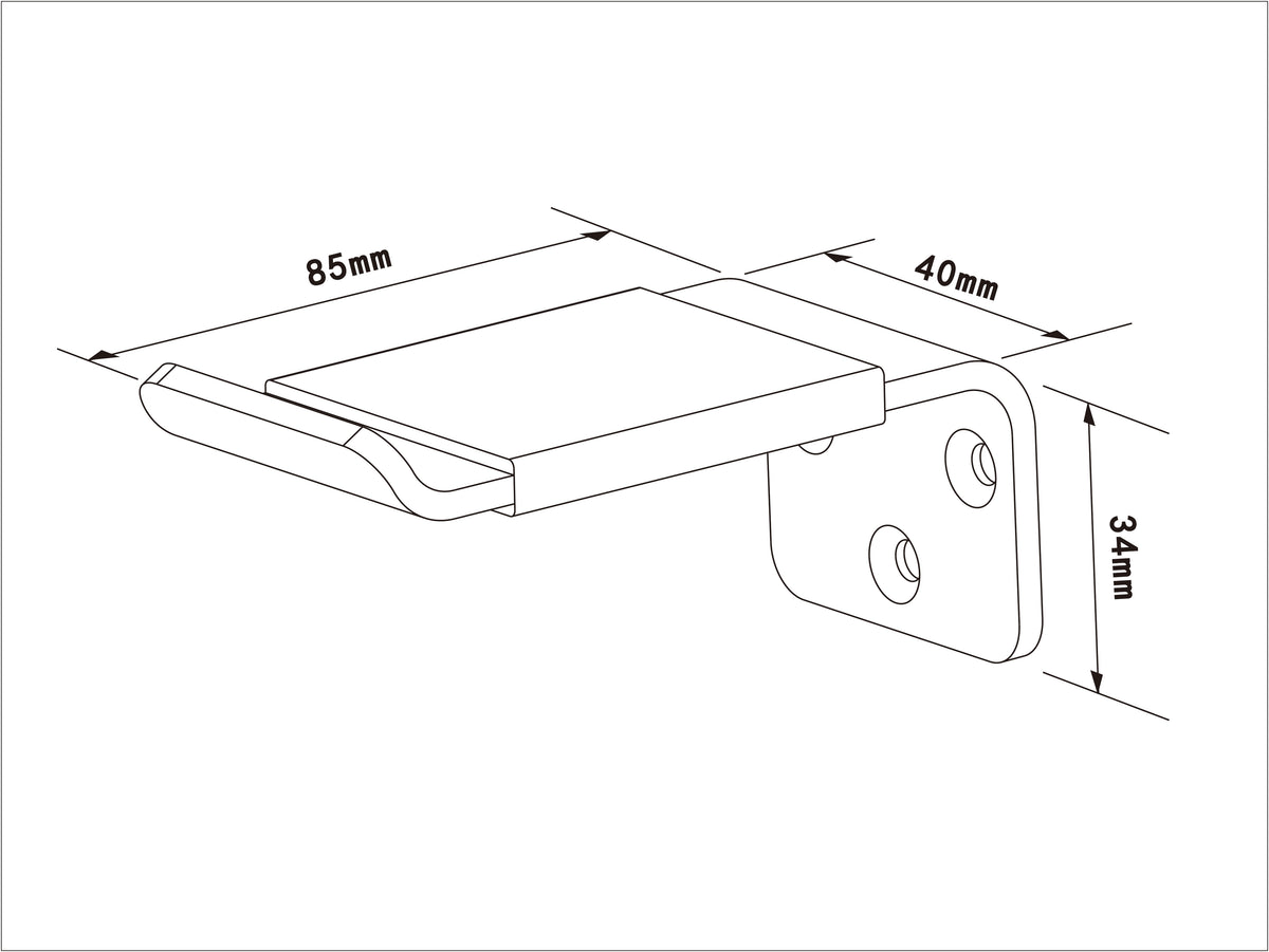 Multibrackets Headset Holder Wall Mount – White Aluminium | 7350073731848