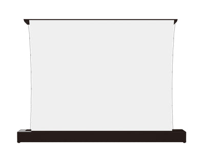 Multibrackets Le Screen 100" 16:9 Electric Floor Rising UST Projection Screen RS232 | 7350105218651 Motorized Floor Rising Screen Multibrackets