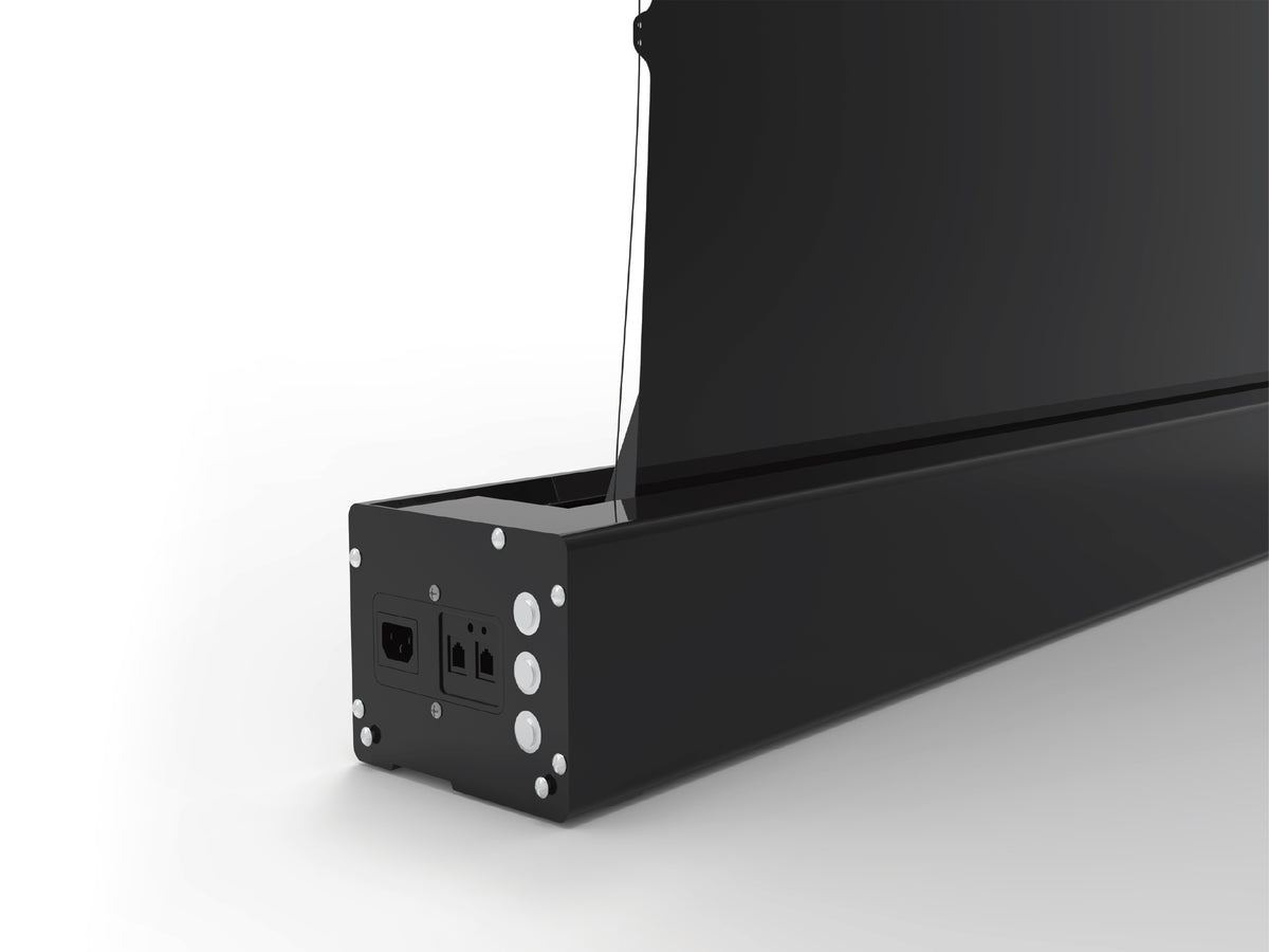 Multibrackets Le Screen 84" 16:9 Electric Floor Rising ALR UST Projection Screen – Black | 7350105218606 Motorized Floor Rising Screen Multibrackets