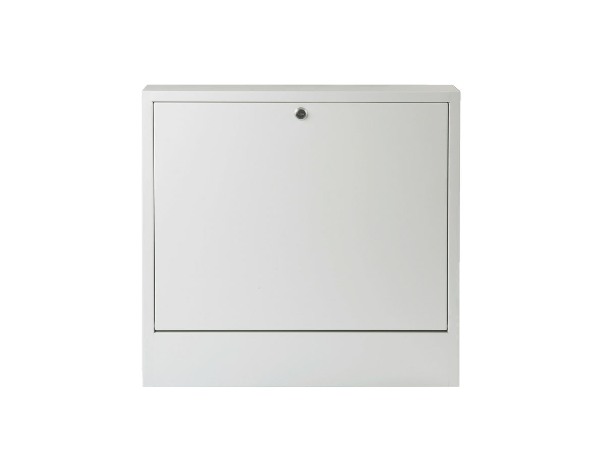 Multibrackets Lockable Wall-Mounted Laptop Safety Cabinet with Storage Drawers | 7350105210419 Mount Accessories Multibrackets