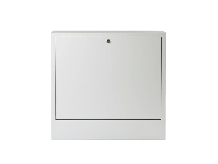 Multibrackets Lockable Wall-Mounted Laptop Safety Cabinet with Storage Drawers | 7350105210419 Mount Accessories Multibrackets