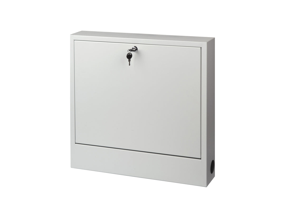 Multibrackets Lockable Wall-Mounted Laptop Safety Cabinet with Storage Drawers | 7350105210419 Mount Accessories Multibrackets
