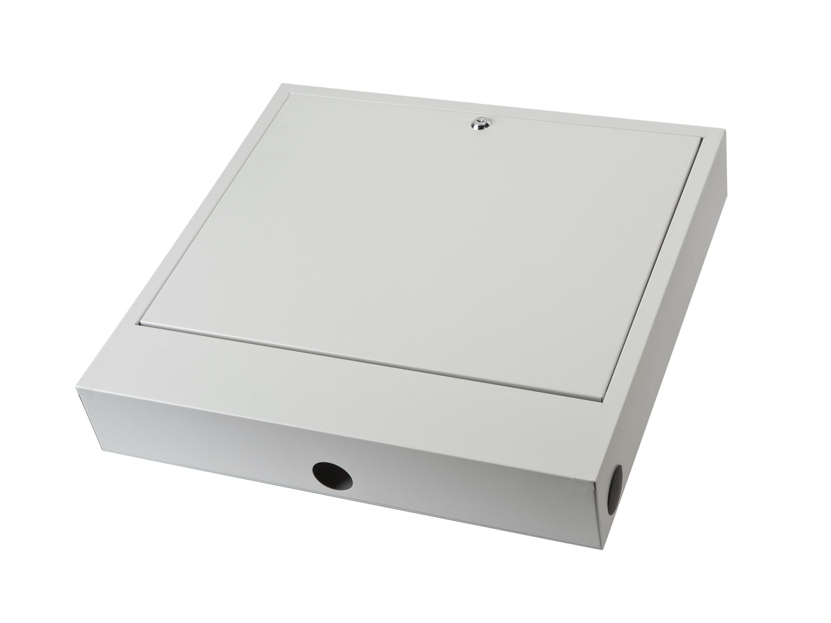 Multibrackets Lockable Wall-Mounted Laptop Safety Cabinet with Storage Drawers | 7350105210419 Mount Accessories Multibrackets