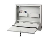 Multibrackets Lockable Wall-Mounted Laptop Safety Cabinet with Storage Drawers | 7350105210419 Mount Accessories Multibrackets