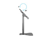 Multibrackets M 110 HD Single Black Tilt & Table Floor Stand for 32"-55" Screens | 7350073737413 Floor Stand Multibrackets