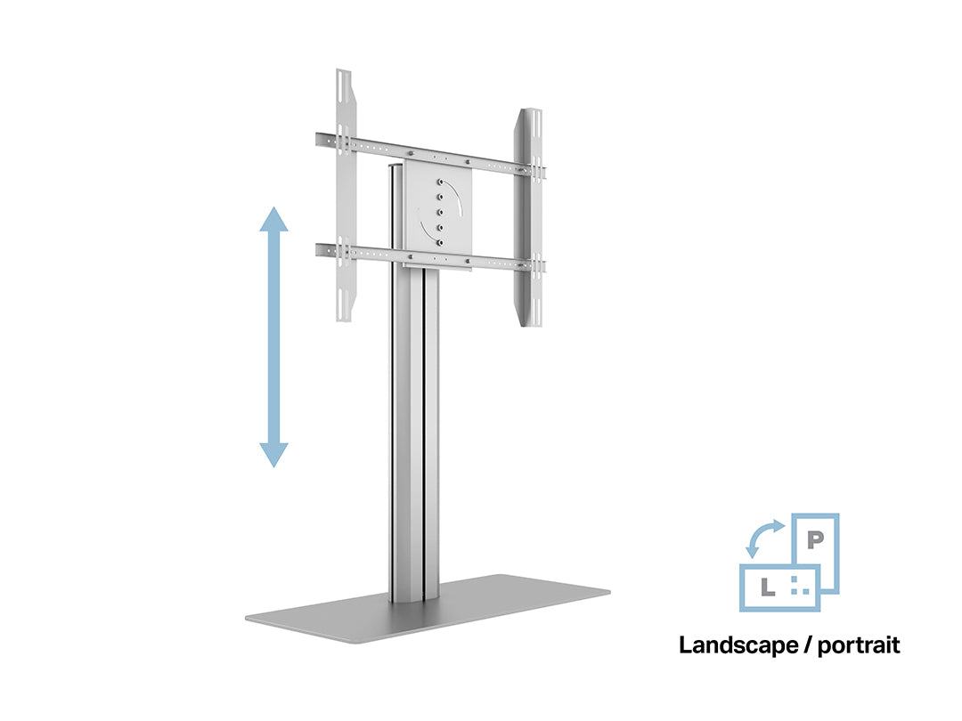 Multibrackets M 110 HD Single Silver Floor Stand for 50"–85" Screens | 7350105210853