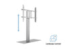 Multibrackets M 110 HD Single Silver Floor Stand for 50"–85" Screens | 7350105210853
