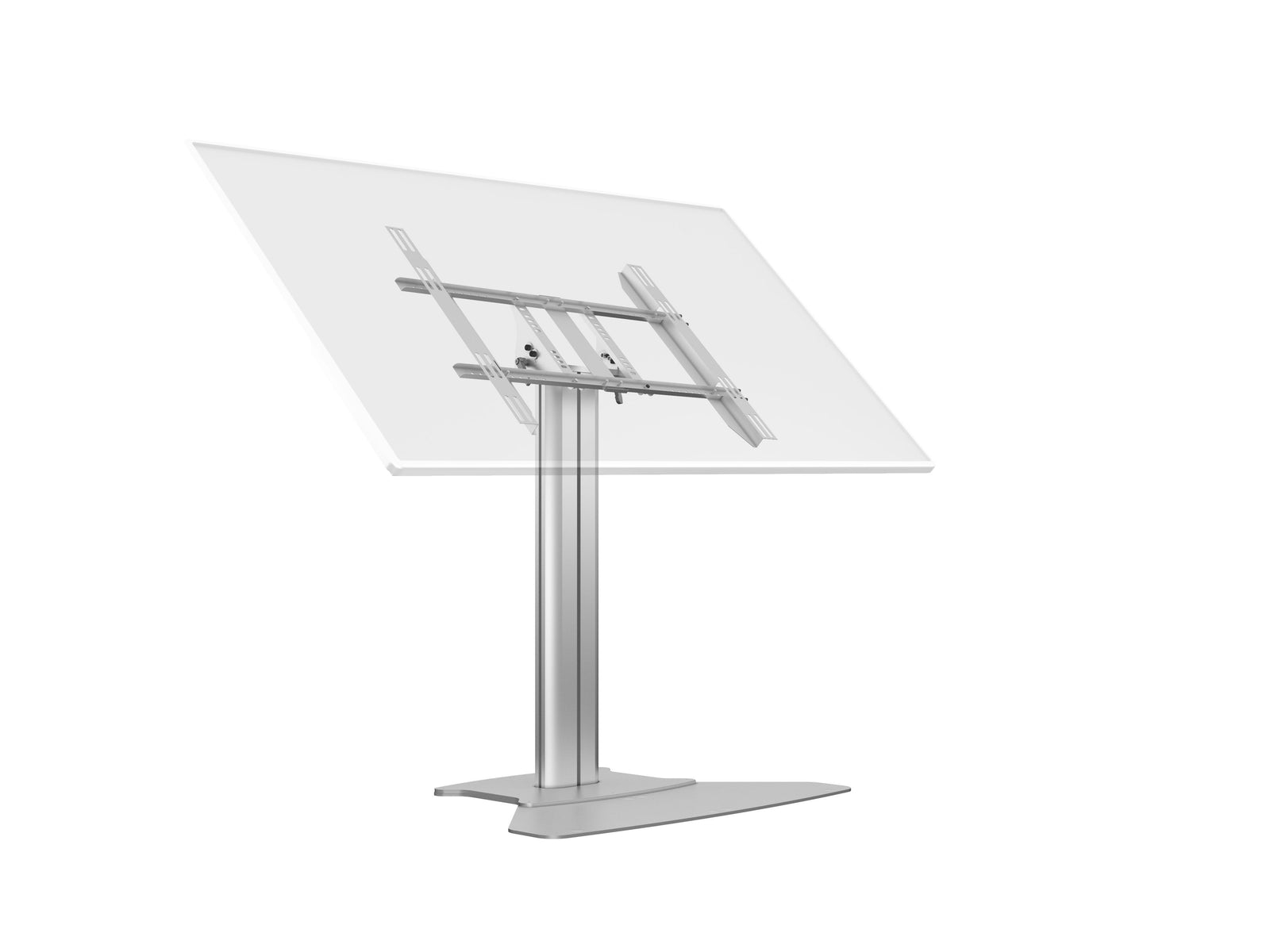 Multibrackets M 110 HD Single Silver Tilt & Table Floor Stand for 32"-55" Screens | 7350073737420 Floor Stand Multibrackets